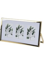 MERKLOOS Fotolijst metaal 22x12x1cm - goud