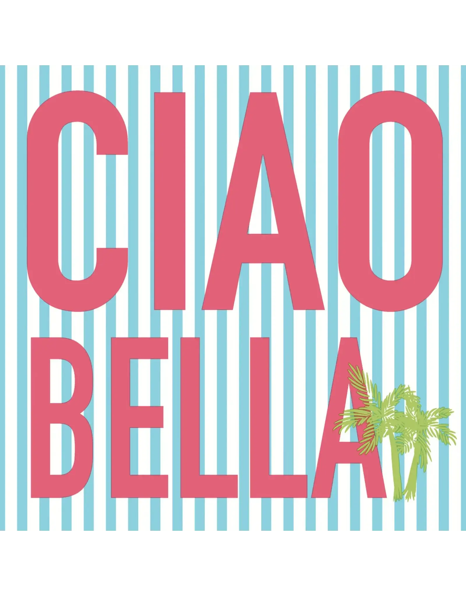 Duni Duni servetten Ciao Bella 3-laags 33x33cm