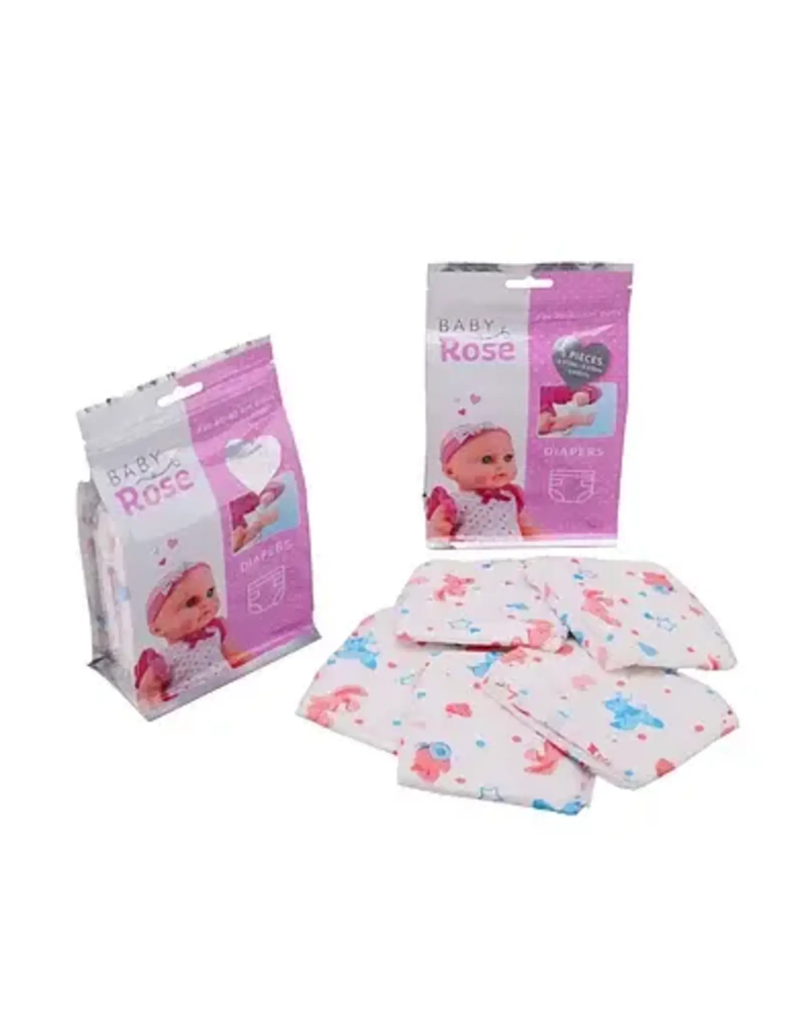 baby rose Baby Rose Luiers in Zak, 5st.