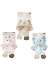 TOI TOYS Toi-Toys baby knisperdoek en bijtring multicolor voor motoriek.