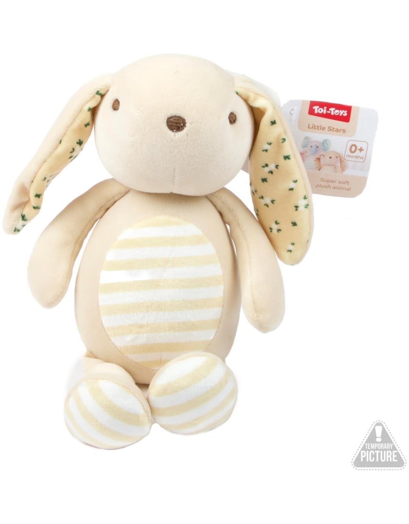 TOI TOYS Toi-Toys knuffeldier baby pluche multicolor speelgoed