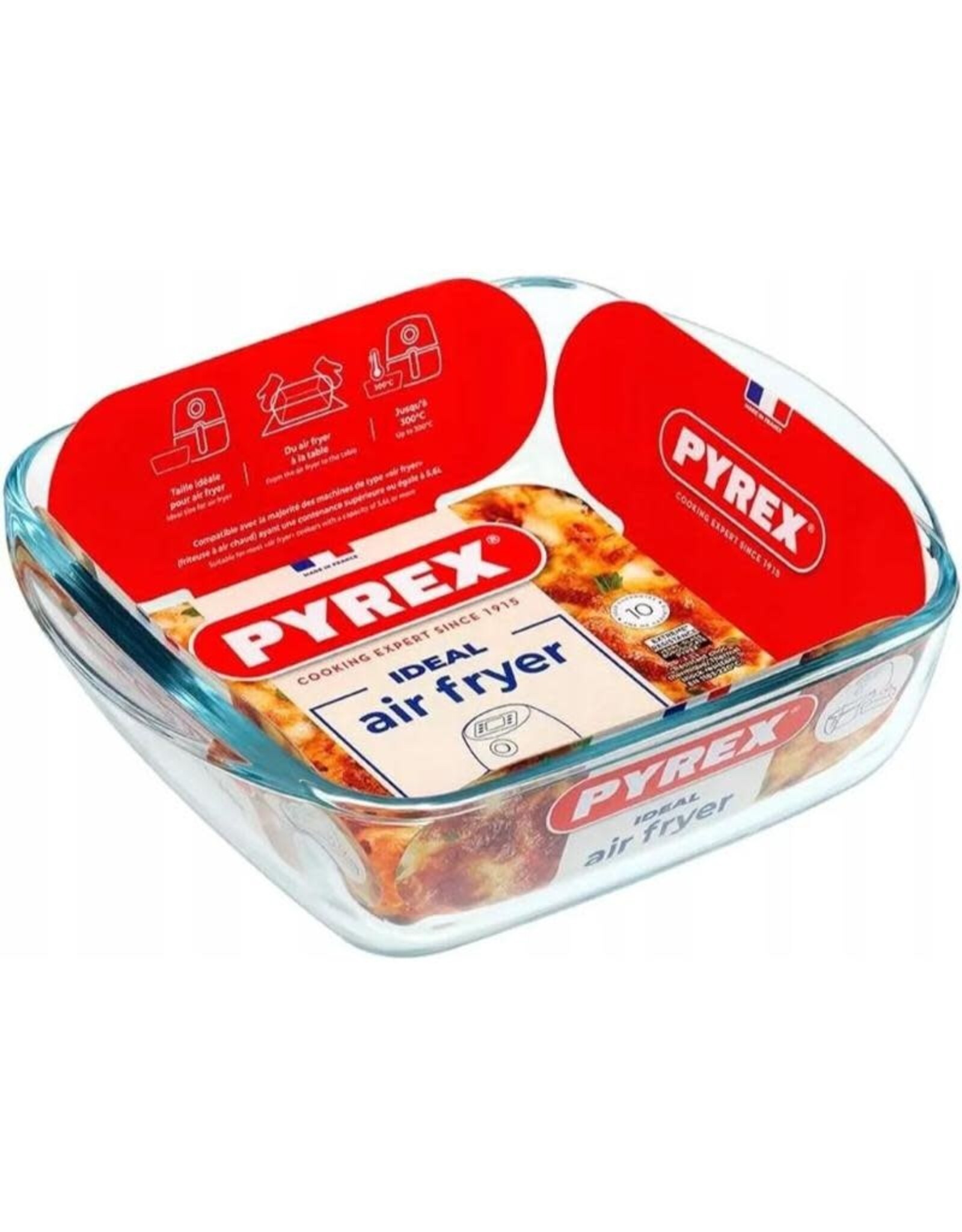 PYREX Pyrex Airfryer ovenschaal vierkant 25x22x7cm 2.2L