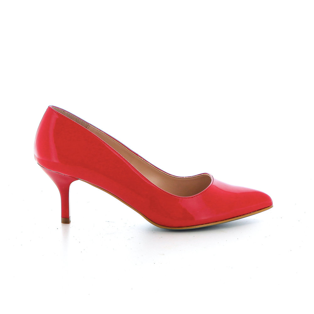 GIULIA PUMP 5CM CHAROL BERMELLON - GLAM Wemmel