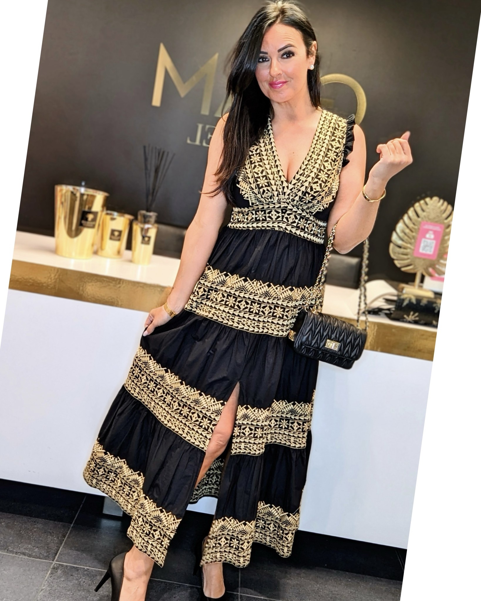 GOA ROBE CANDISSE NOIR