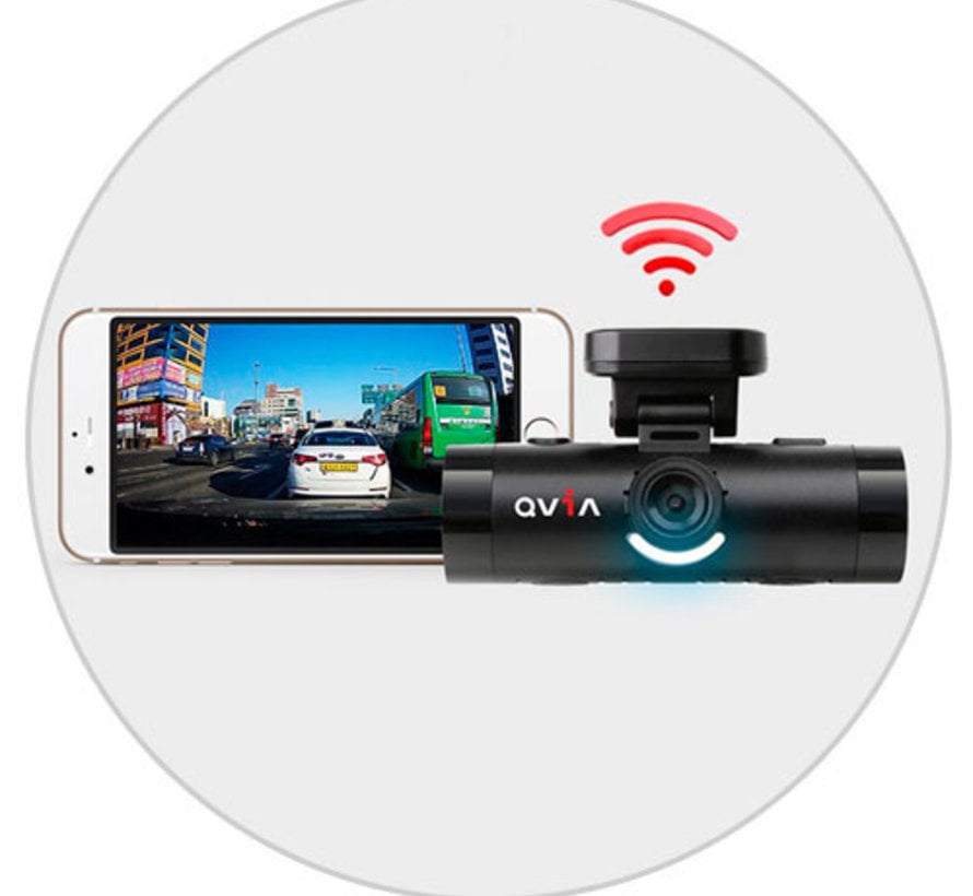 Qvia AR790 WD 1CH Wifi GPS 32gb dashcam
