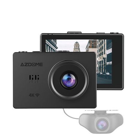 AZDome M10 Pro 4K Touch Wifi GPS dashcam - Allcam