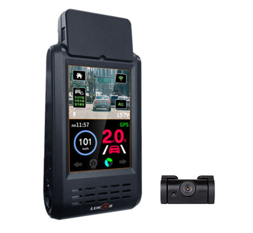 LUKAS K900 QuadHD Touch Wifi GPS 32gb dashcam