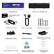 AZDome AZDome PG18S Pro Full Mirror 2K GPS 32gb dashcam AZDome AZDome PG18S Pro Full Mirror 2K GPS 32gb dashcam