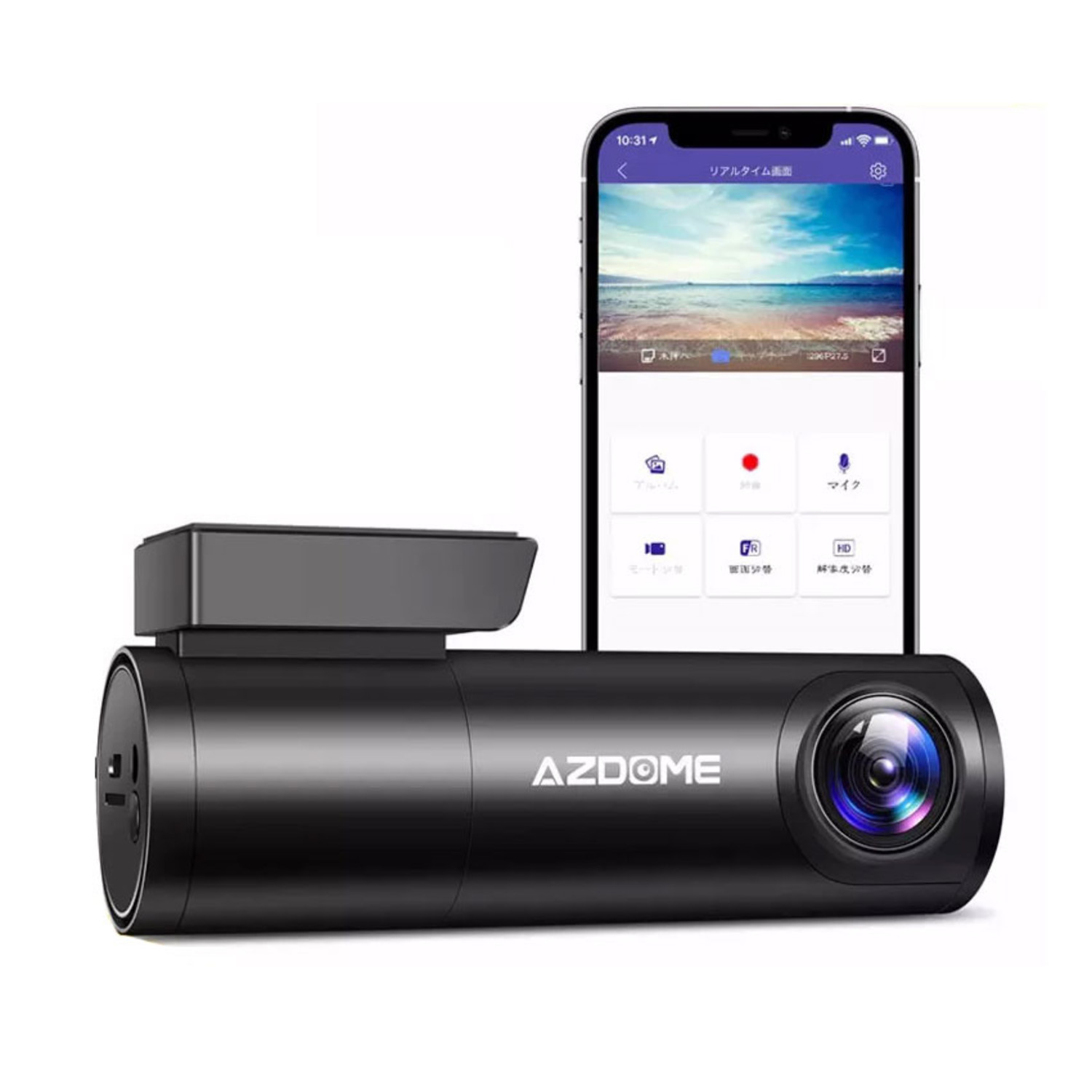 AZDome BN03 QuadHD Wifi GPS dashcam - Allcam