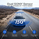 AZDome AZDome AR09 QuadHD 2CH Full Mirror Wifi Touch dashcam AZDome AZDome AR09 QuadHD 2CH Full Mirror Wifi Touch dashcam
