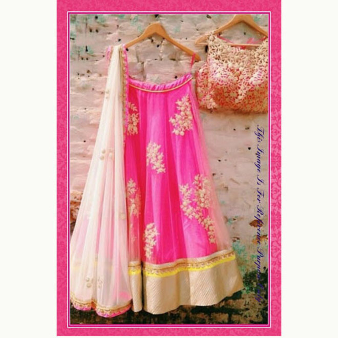 Lehenga Choli in Pink