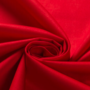 Reine Baumwolle in Kirschrot
