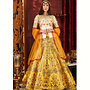 Lehenga Choli in Gelb