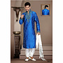 Kurta Pyjama in Royalblau