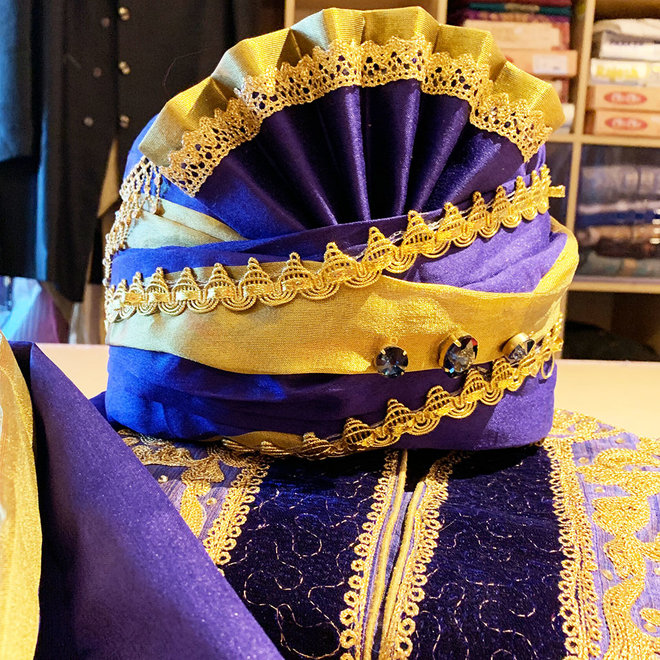Turban (in Ihrer Wunschfarbe)