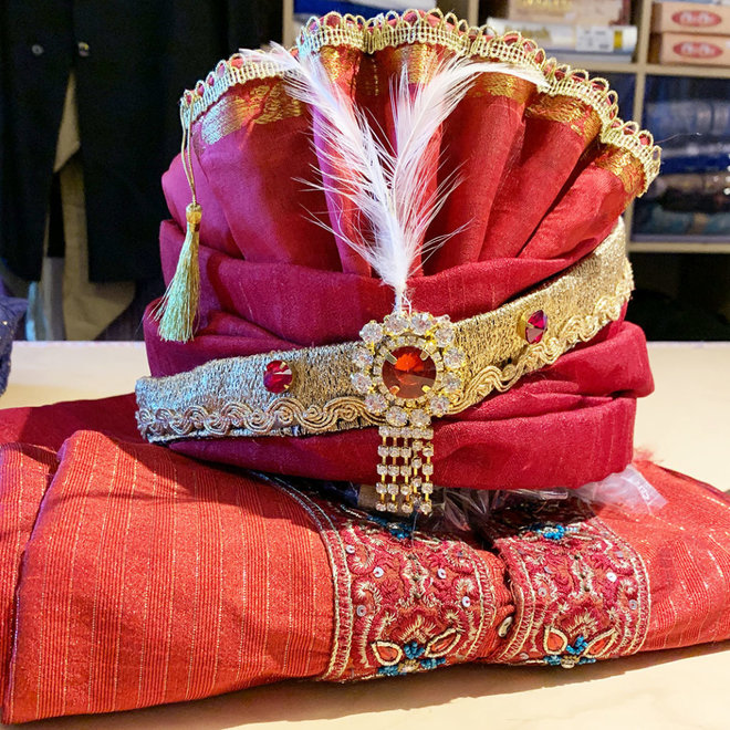 Turban (in Ihrer Wunschfarbe)
