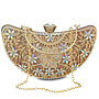 Clutch,  Abendtasche in Gold
