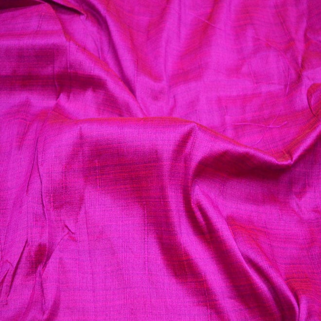 Dupion-Kunst-Seide Pink