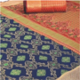 Sari Jacquard Blau