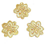 Goldapplikation in Gold