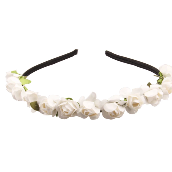 Haar, Blumenkranz Rosen , Hochzeitskranz