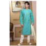 Kurta Pyjama in Türkis