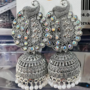 Indische Jhumka Ohrringe