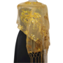 Indischer Schal in Gold