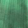 Grüner Seidenbrokat Stoff – Brokat Coupon 90 x 90 cm
