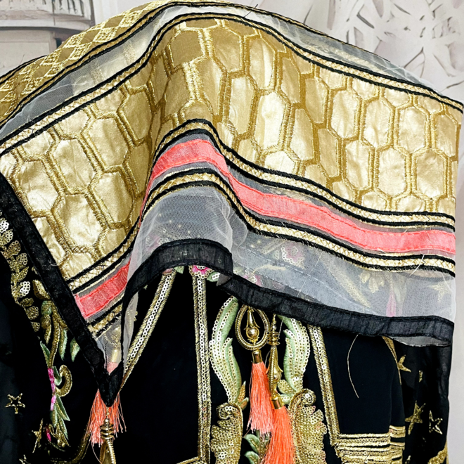 Elegantes Salwar Kameez Suit mit exklusiver und aufwendiger Bestickung