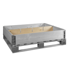 Vakverdeling  palletranden 1200x1000x200mm, 2 vakken lange zijde