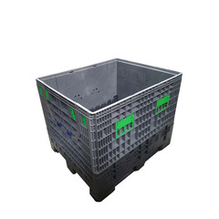 Palletbox 1200x1000x975mm, 814 liter kunststof, inklapbaar