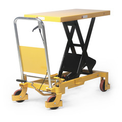 Schaarheftafel 1000x510mm, 800 kg, rijdbaar