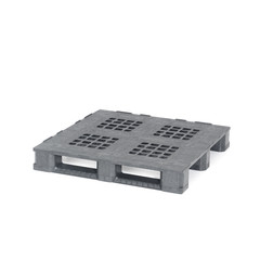 Pallet 1140x1140x165 mm - PE mix, 2500 kg, 3 sledes