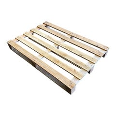 Pallet eenmalig 1200x800x123mm, ISPM 15 behandeld, 750kg