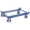 Dolly 1270x870x350 mm open bodem - TPR wielen