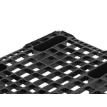 Kunststof pallet 1200x1000x125mm, nestbaar, met rand