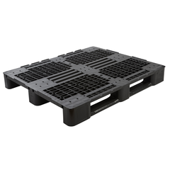 Kunststof pallet 1200x1000x145mm, met rand