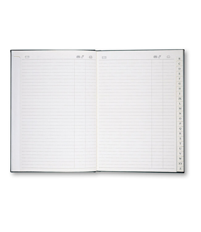 Adresboeken in omslag Cayenne, BE=10 stuks