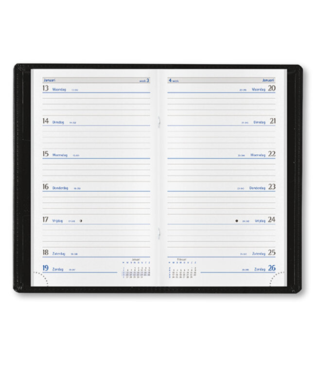 936-90-999: 10x Zakagenda H36 Latina 2026 - omslag PVC