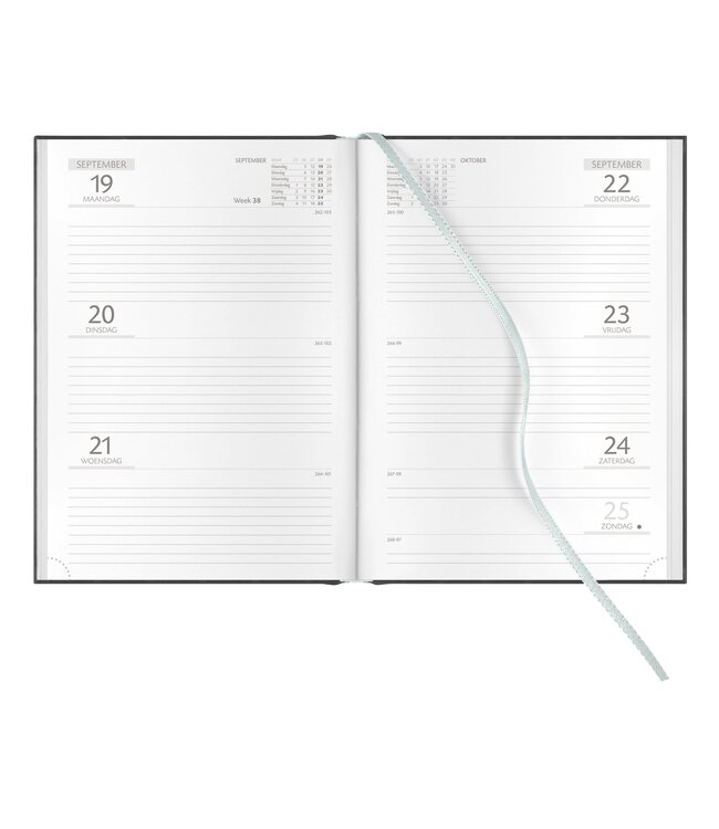 972-01-999: 6x Bureau Agenda H72 1 week 2026 - omslag Balacron