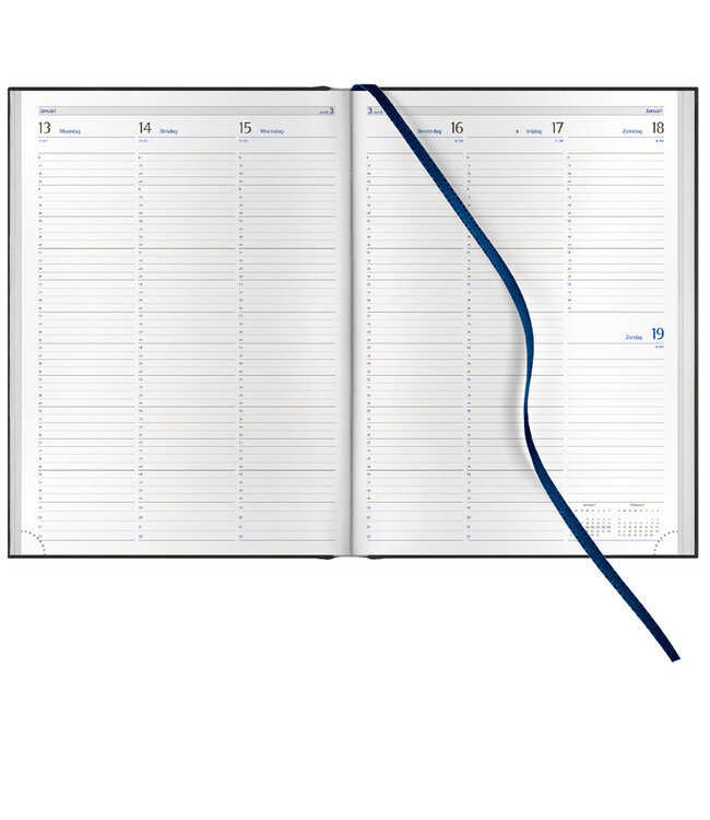 946-68-999: 6x Bureau Agenda H46 Roma  2026 - omslag Caribe Oceano