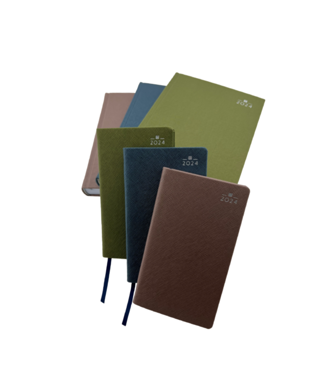 900-Taggia: 1x Pakket van 24 agenda's in omslag Taggia