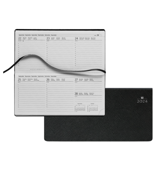 931-YT-161: 5x Zakagenda H31 Genua 2026 - omslag Mela zwart