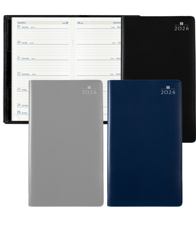 936-90-999: 10x Zakagenda H36 Latina 2026 - omslag PVC