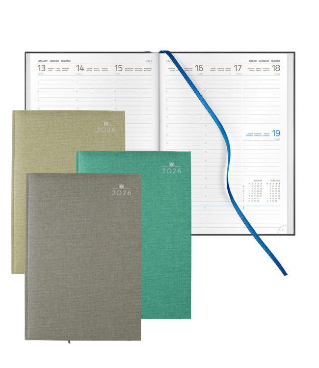 945-8U-999: 6x Bureau Agenda H45 Arezzo 2026 - omslag Fiorano