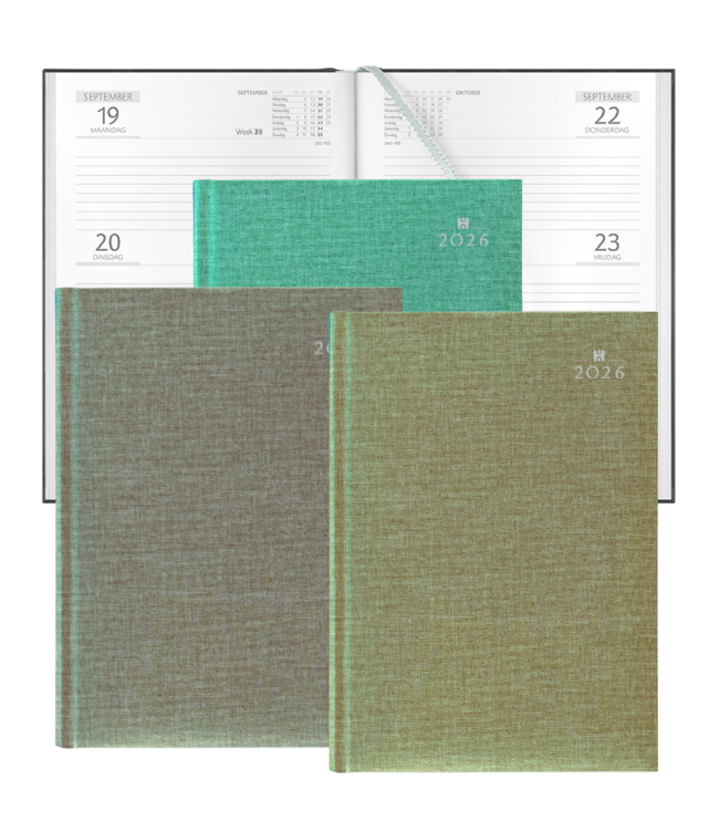 900-Fiorano: 1x Pakket van 18 agenda's in omslag Fiorano