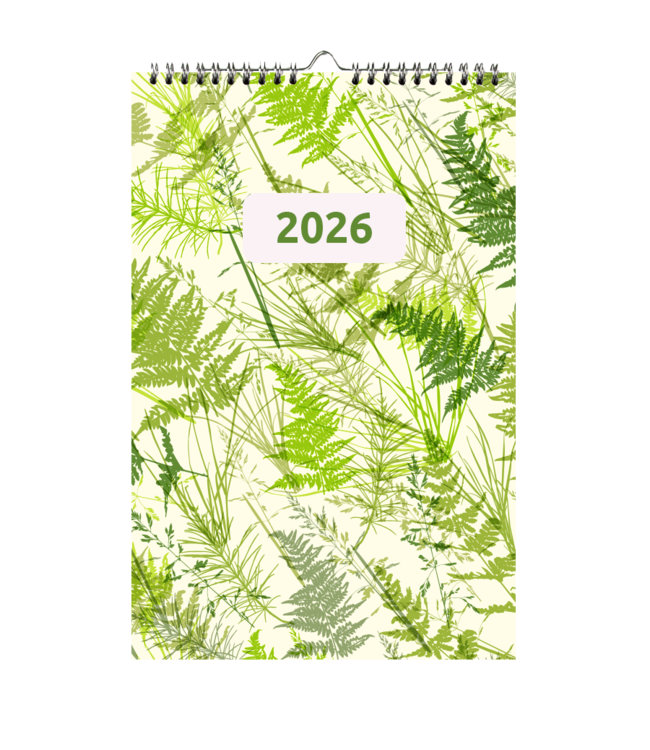 353-DZ: 48x Weekkalender 2026 wire-o, dessin - 1 doos