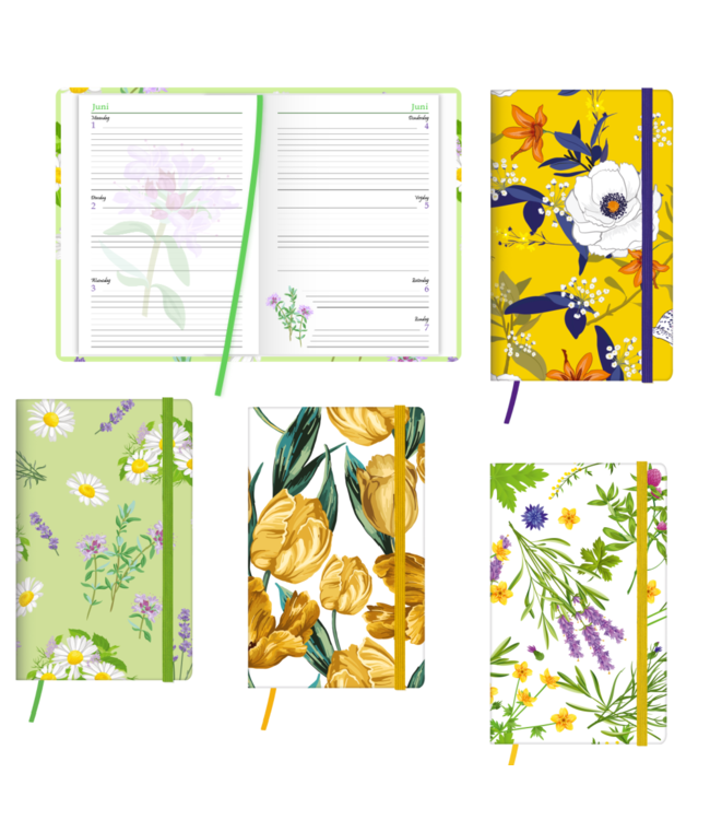 900-Natura: 1x Pakket van 22 agenda's in omslag Natura