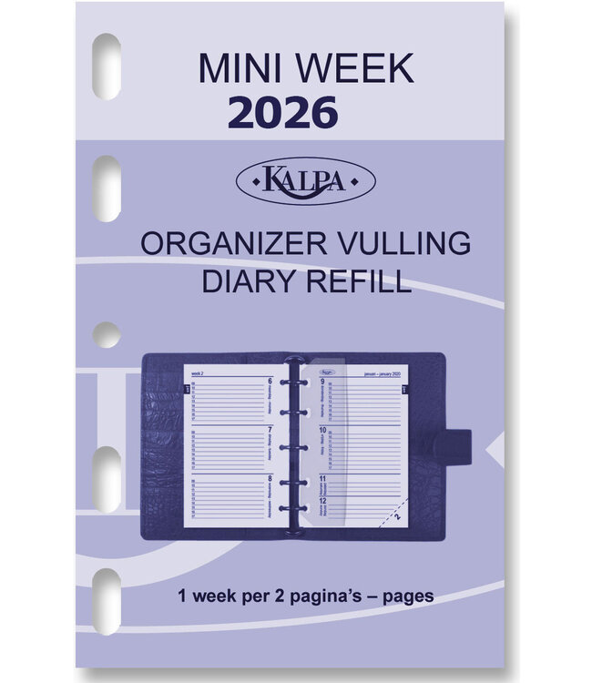 411-CP: 1x Organiser vullingen pakket